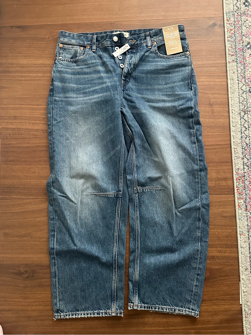Madewell Barrel Jeans